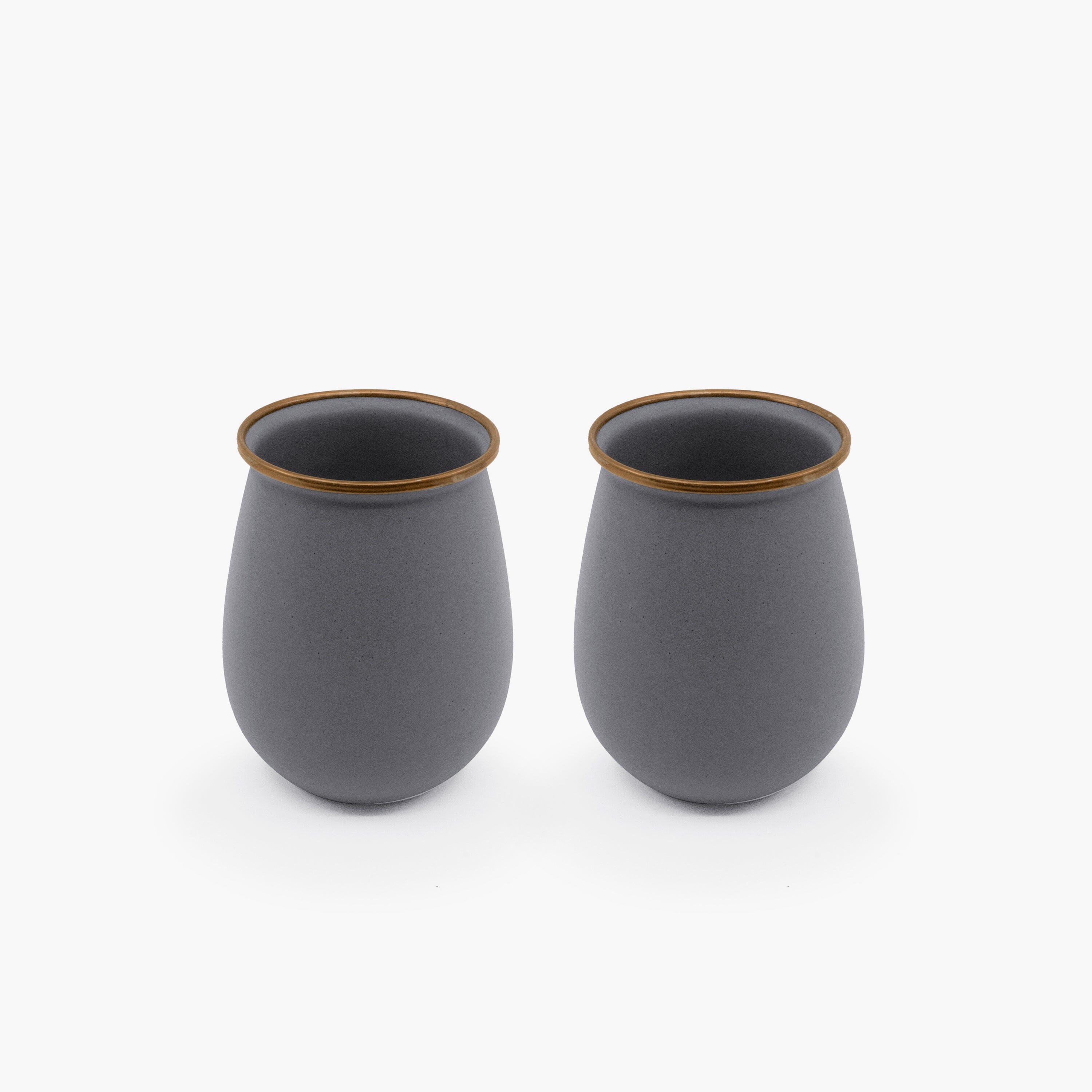 Enamelware Dining Collection - Slate Gray