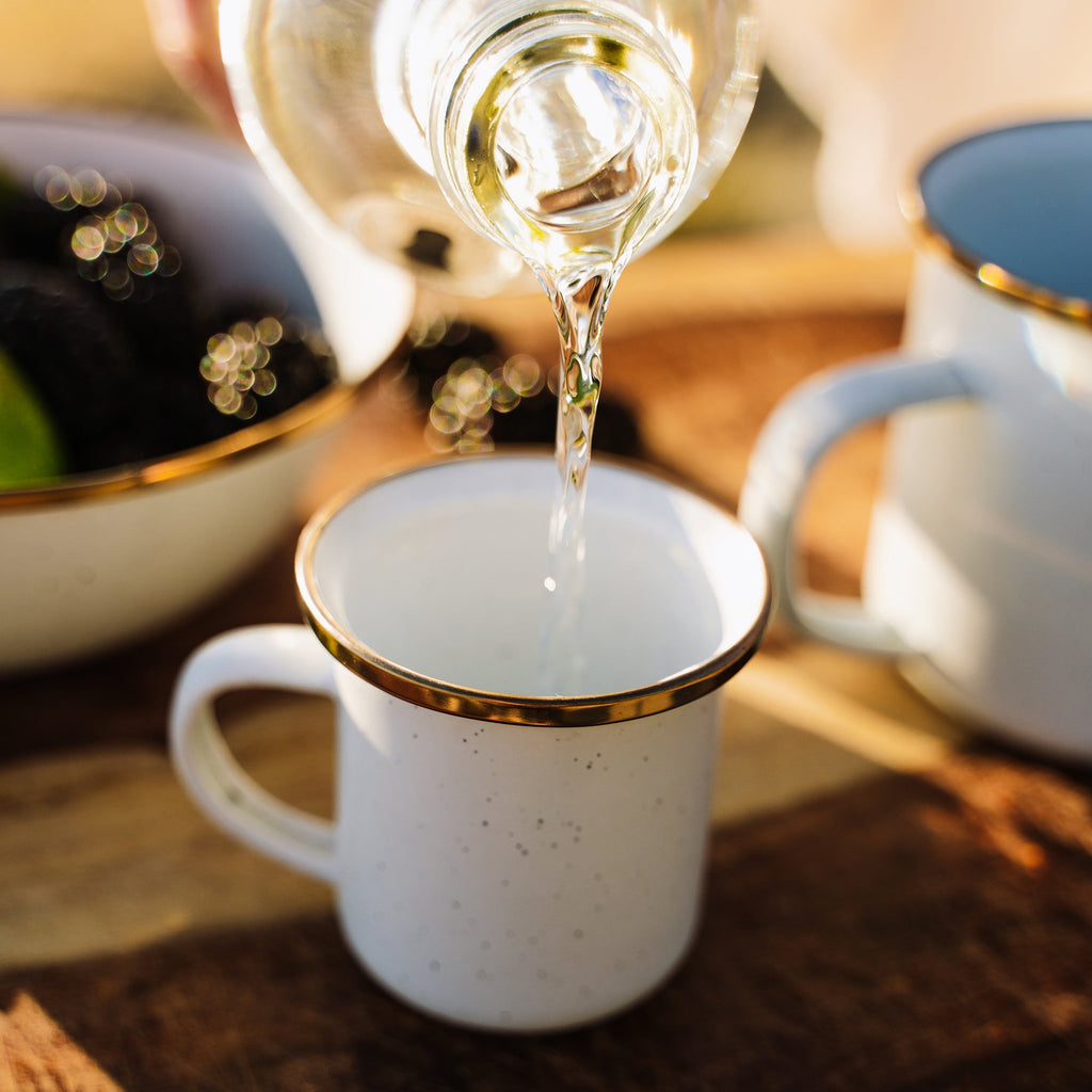 Enamel Espresso Cup Set