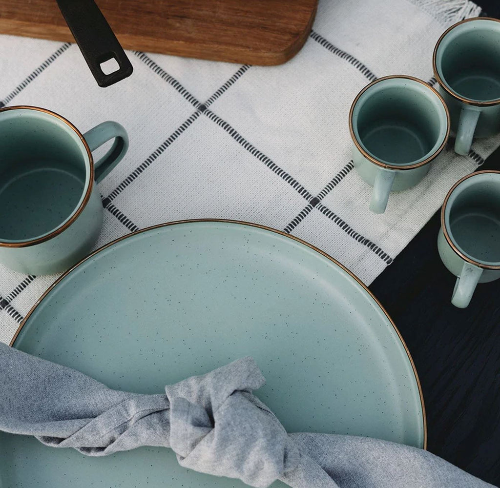 Enamelware Dining Collection - Mint