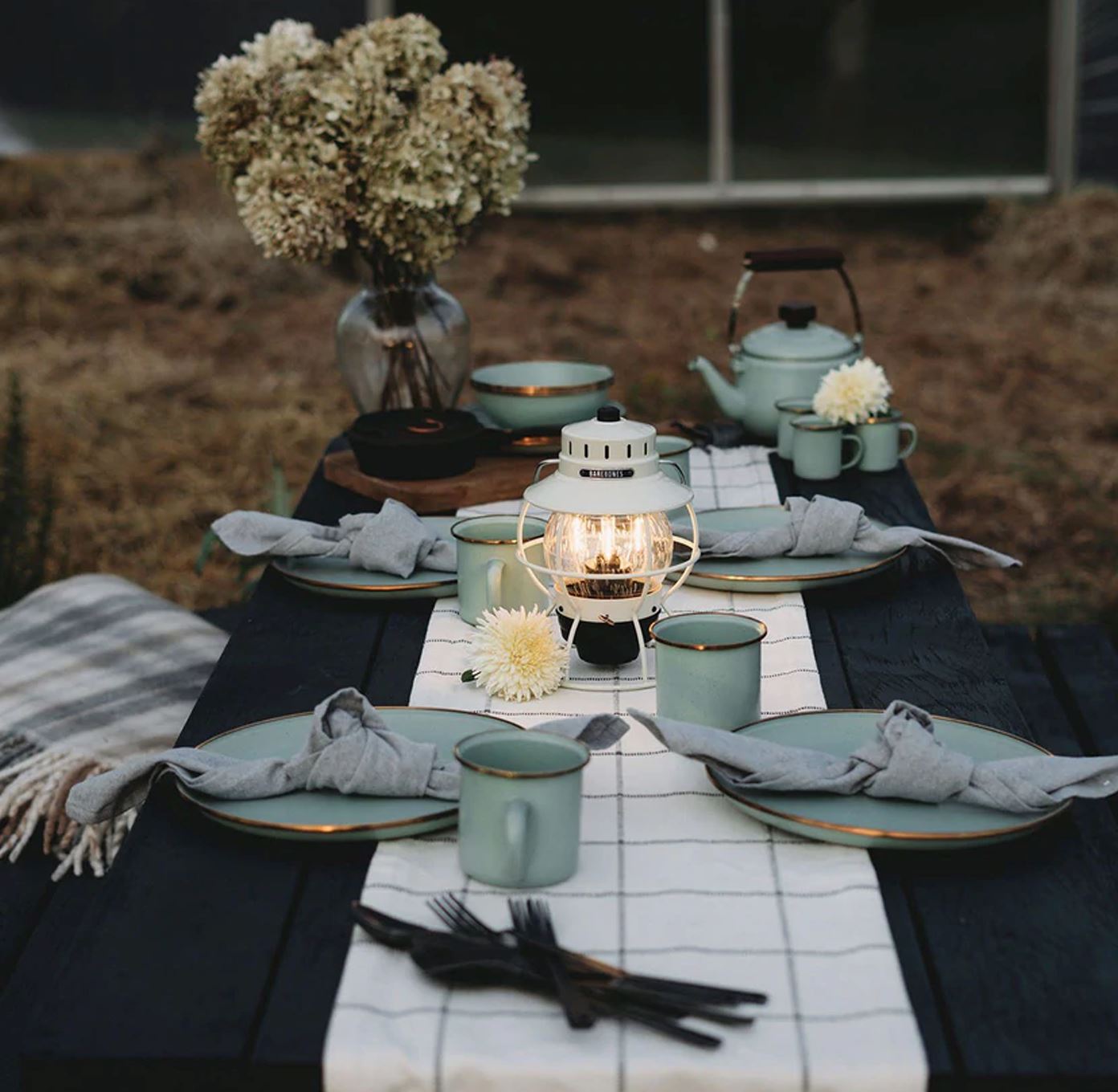 Enamelware Dining Collection - Mint