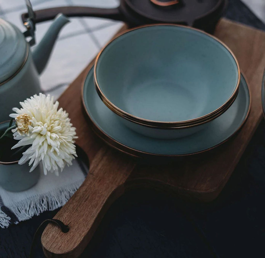 Enamelware Dining Collection - Mint